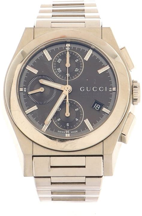 gucci swiss made watch gold|gucci pantheon chronograph watch.